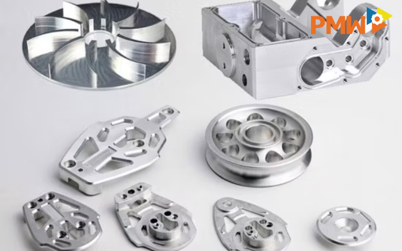 Gia công phay CNC nhôm 7075 cho phép phay rãnh, phay hốc và biên dạng phức tạp chính xác