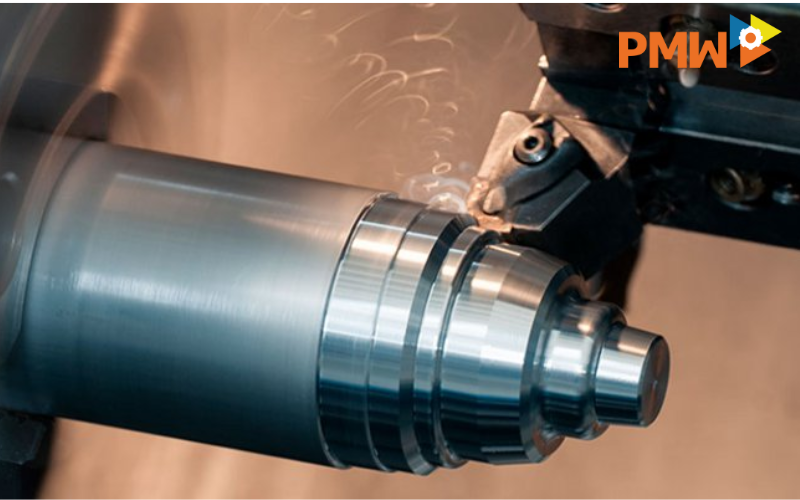 Gia công tiện CNC chi tiết thép với độ chính xác cao, đảm bảo dung sai kỹ thuật.