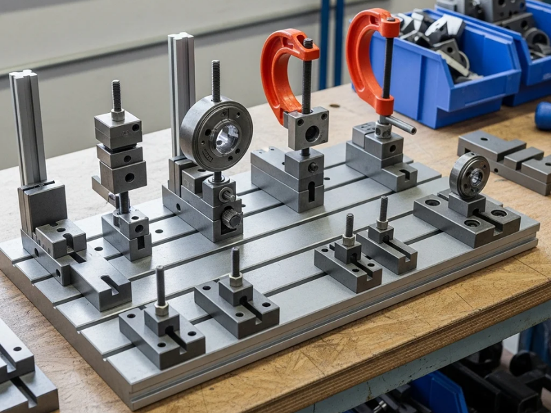 Gia công Jig đồ gá linh hoạt cho từng nhu cầu gia công giúp cho việc định vị và cố định phôi càng chính xác