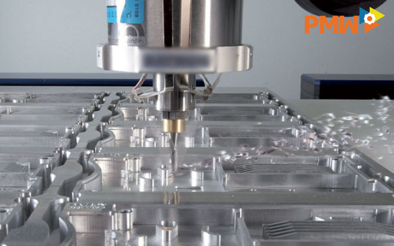 Gia công phay CNC nhôm 7075 được thực hiện theo quy trình chuẩn từ phôi đến thành phẩm