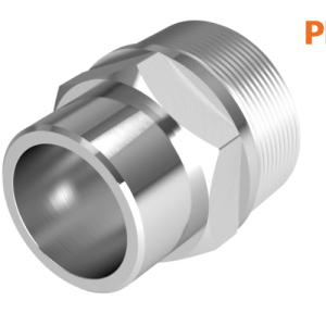 Quy trình gia công tiện CNC khớp nối ren khuỷu từ phôi đến thành phẩm.