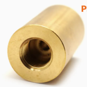 Sản phẩm ống nối hình trụ gia công CNC phù hợp cho hệ thống cơ khí và đường ống công nghiệp.